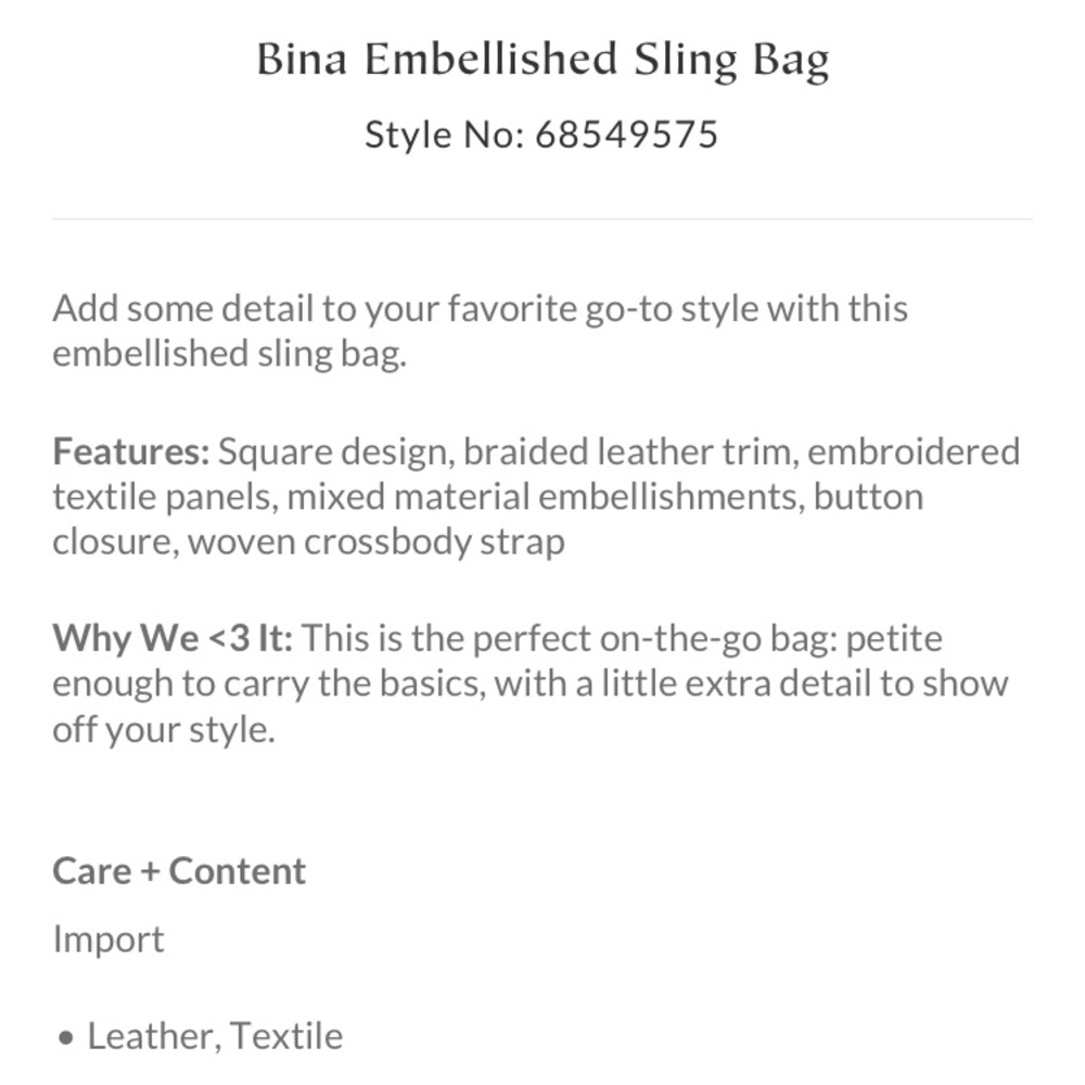 Free People Bina Embellished Sling Bag - Picture 7 of 14
